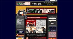 Desktop Screenshot of new.puroparty.net