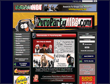 Tablet Screenshot of new.puroparty.net